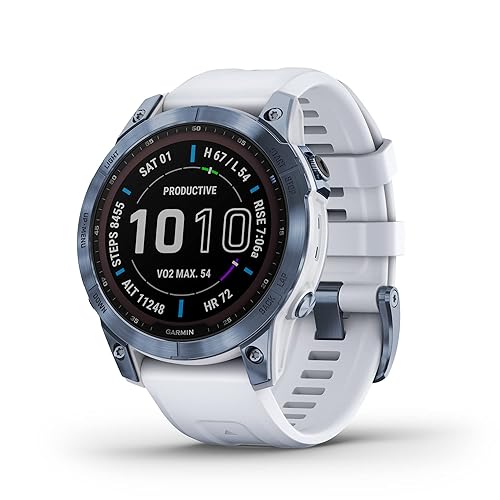 Garmin fenix Sapphire Solar, adventure smartwatch, with Solar