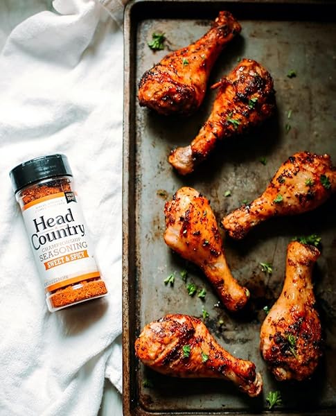 HEAD COUNTRY BBQ CHAMPIONSHIP SEASONING, SWEET & SPICY | BBQ SEASONINGS AND RUBS | SMOKING & GRILLING SPICES AND SEASONINGS | 10 OUNCE