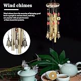 DWE Wind Chimes for Garden Chinese Lucky Metal Bell Outdoor 60 cm view 6