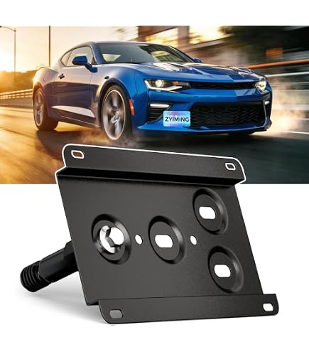 Amazon.com: License Plate Bracket Front Holder Black Scratch 71145