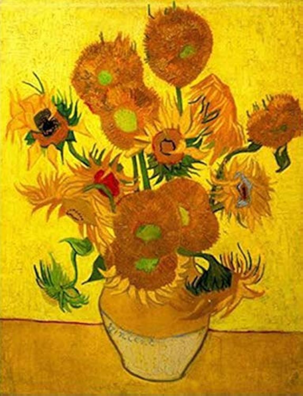 Aeadar Diamond Painting Kits for Adult, Van Gogh Sunflowers Diamond Art Kits Craft Gift, Home Wall Decor (30x40 cm)