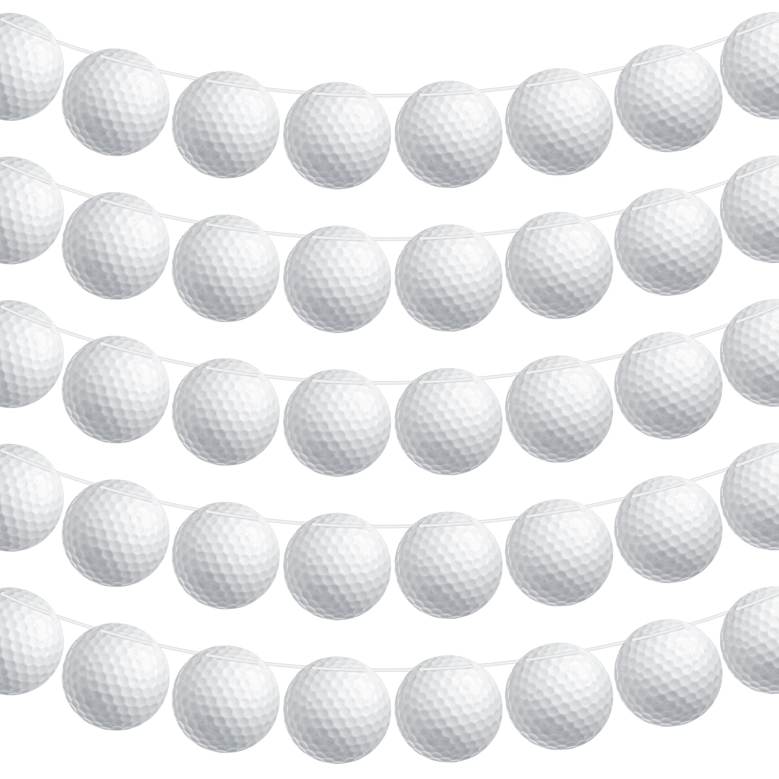 Photo 1 of Chinco 5 Pieces Golf Party Decorations Party Supplies Banners Bunting Hanging Banners (Golf Style)