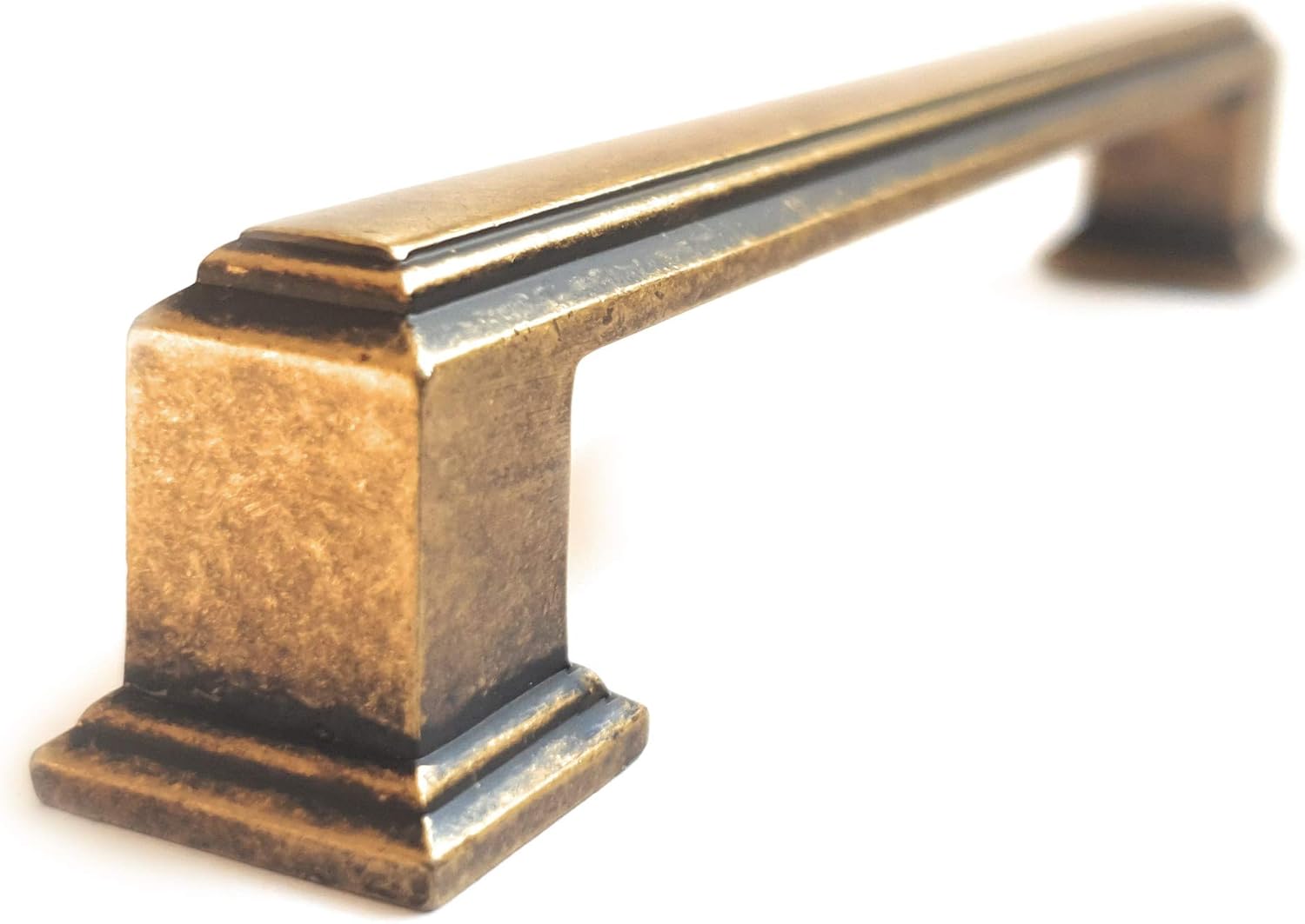 Set of 6 Art Deco Kitchen Door Bar D Pull Handles, Cupboard