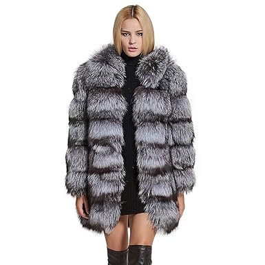 Amazon ファーコートレディース ロング毛皮女性ジャケット リアル Amazon ファーコートレディース ロング毛皮女性ジャケット リアル