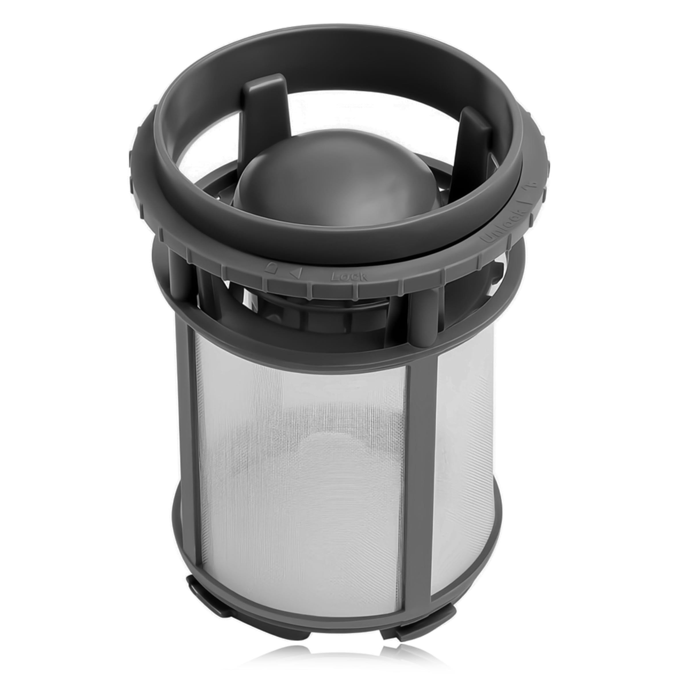Photo 1 of PartsBroz W10872845 Pump Filter - Compatible With Whirlpool Kenmore KitchenAid Jenn-Air Dishwasher - Replaces AP6030094 PS11759673 W10393351 W10465373 W10465374 W10465377 W10465379 W10693534 4454491
