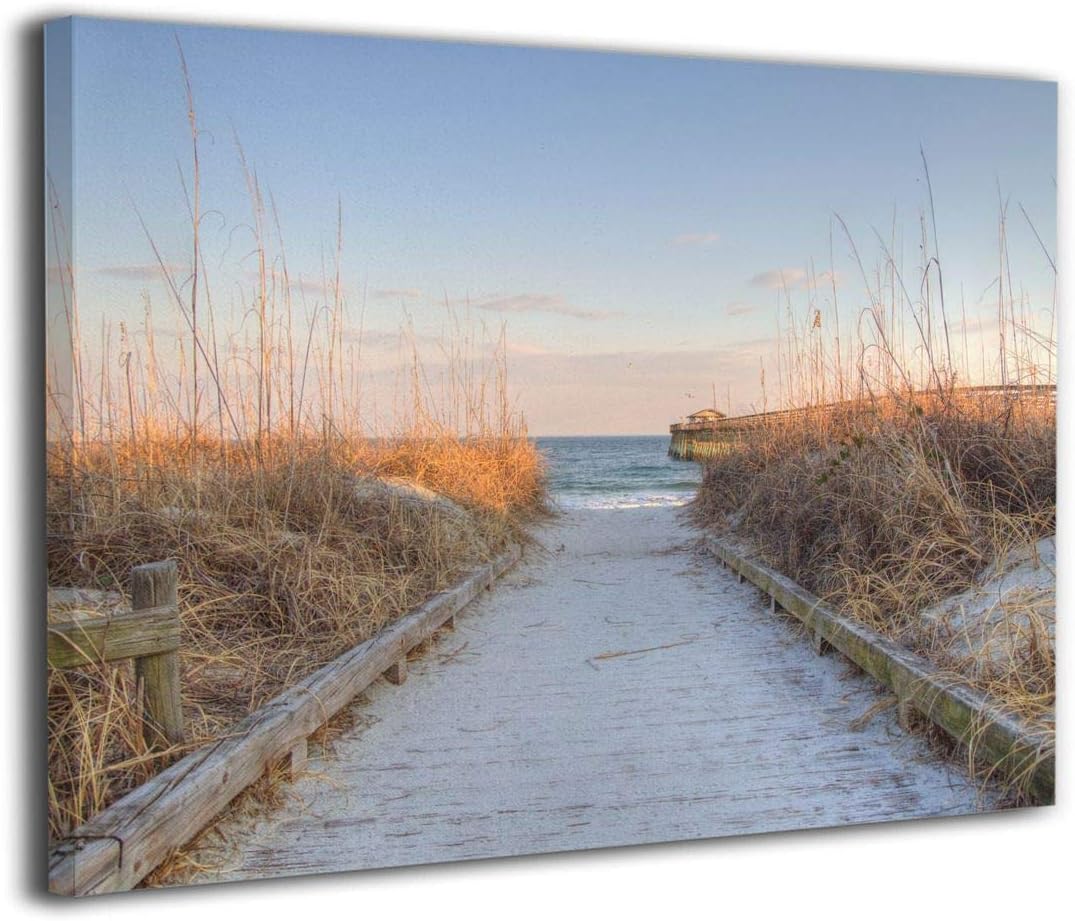 Amazon De Robprint Sonnenuntergang Meer Hafer An Der