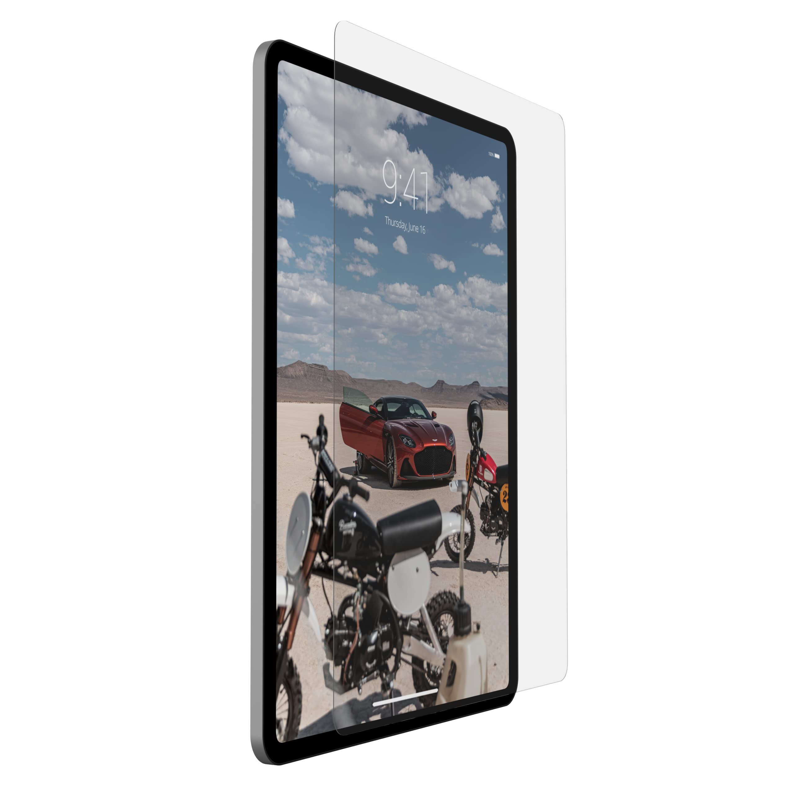 URBAN ARMOR GEAR UAG Designed for iPad Pro 12.9” (6th Gen, 2022) Glass Shield Plus Double-Strengthened Tempered Glass Screen Protector