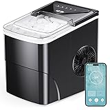 Silonn Smart Countertop Ice Maker, Compact Wi-Fi