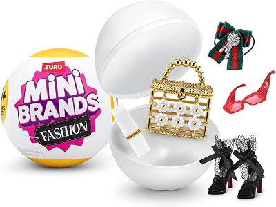 Mini Brands Fashion Single Capsule ZURU Miniature Book Toy Accessories Kids
