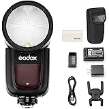 Godox V1-S Round Head Camera Flash Speedlite Flash for Sony DSLR Camera