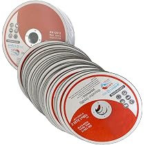Snapklik.co : Cut Off Wheel,25 Pack 6 X.045 X7/8 etal And Stainless