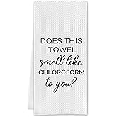 Cilrii Funny Kitchen Towels - Waffle Decorative Hand Towels,Funny Kitchen Bathroom Decor(16 X 24 Inches)