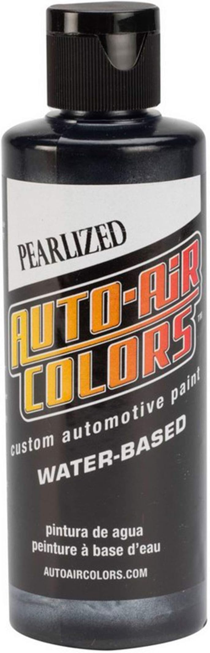 4 oz Airbrush Pearlescent Paint Color: Black