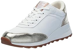 Anne Klein Women's Runner Sneaker, White Multi, 7.5 M