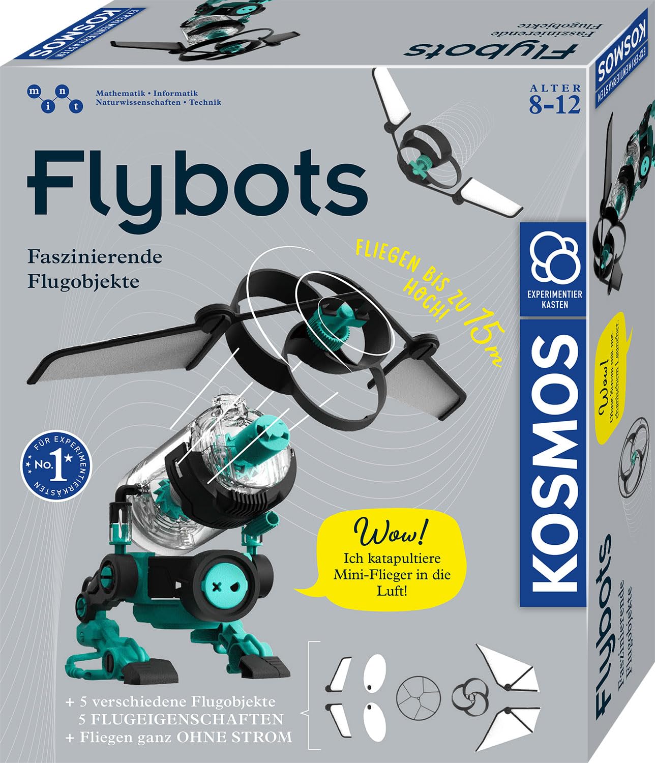 Kosmos 621339 Flybots, Fascinating Flying Objects, Technology Physics Experiment Box for Children from 8 Years