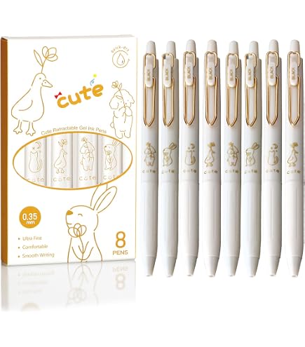 Amazon.com : ZEESOON Xeno Lunatic Lunny 0.38mm Slim Ball Point Pen