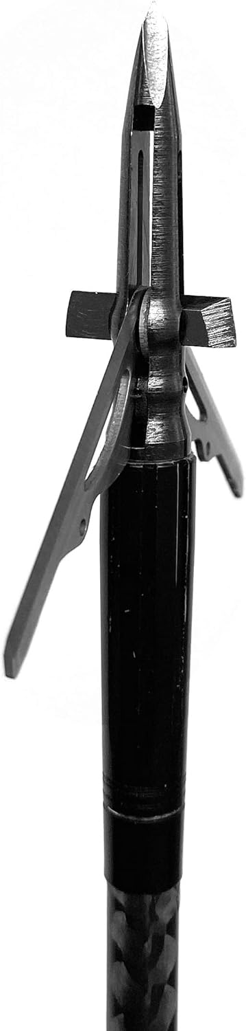DEEPOWER 4-Pack Mechanical Broadhead 100grain 2 Blade Hunting Broadhead 2"+1/2" Cutting Carbon Steel 4 Blades Archery Broadhead for Crossbow and Compound Bow : Sports & Outdoors