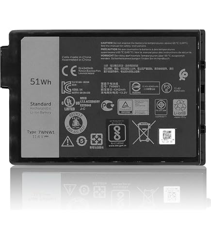 Amazon.com: OUWEE 7WNW1 Laptop Battery Replacement for Dell