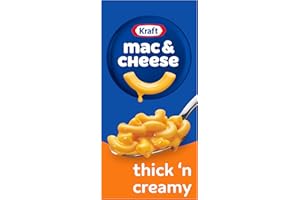 KRAFT MAC & CHEESE Kraft Thick 'n Creamy Mac & Cheese Macaroni and Cheese Dinner, 7.25 oz Box