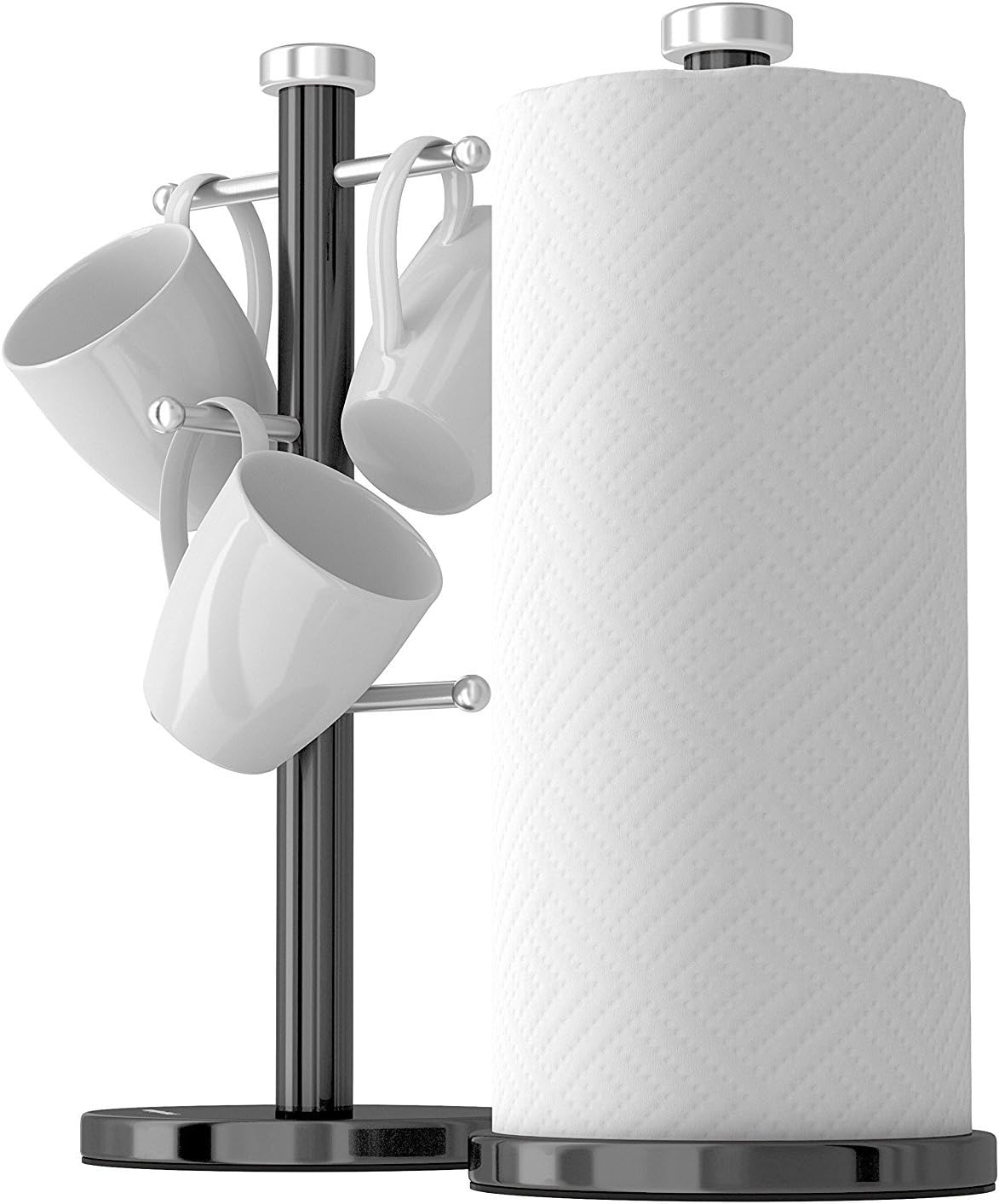 Morphy Richards 974036 Accents Kitchen Roll Holder and Mug Tree Set