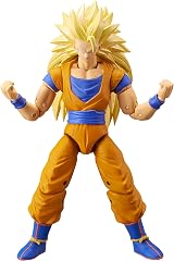 Bandai Dragon Stars 16cm Super Saiyan 3 Goku Poseable Figure view 2