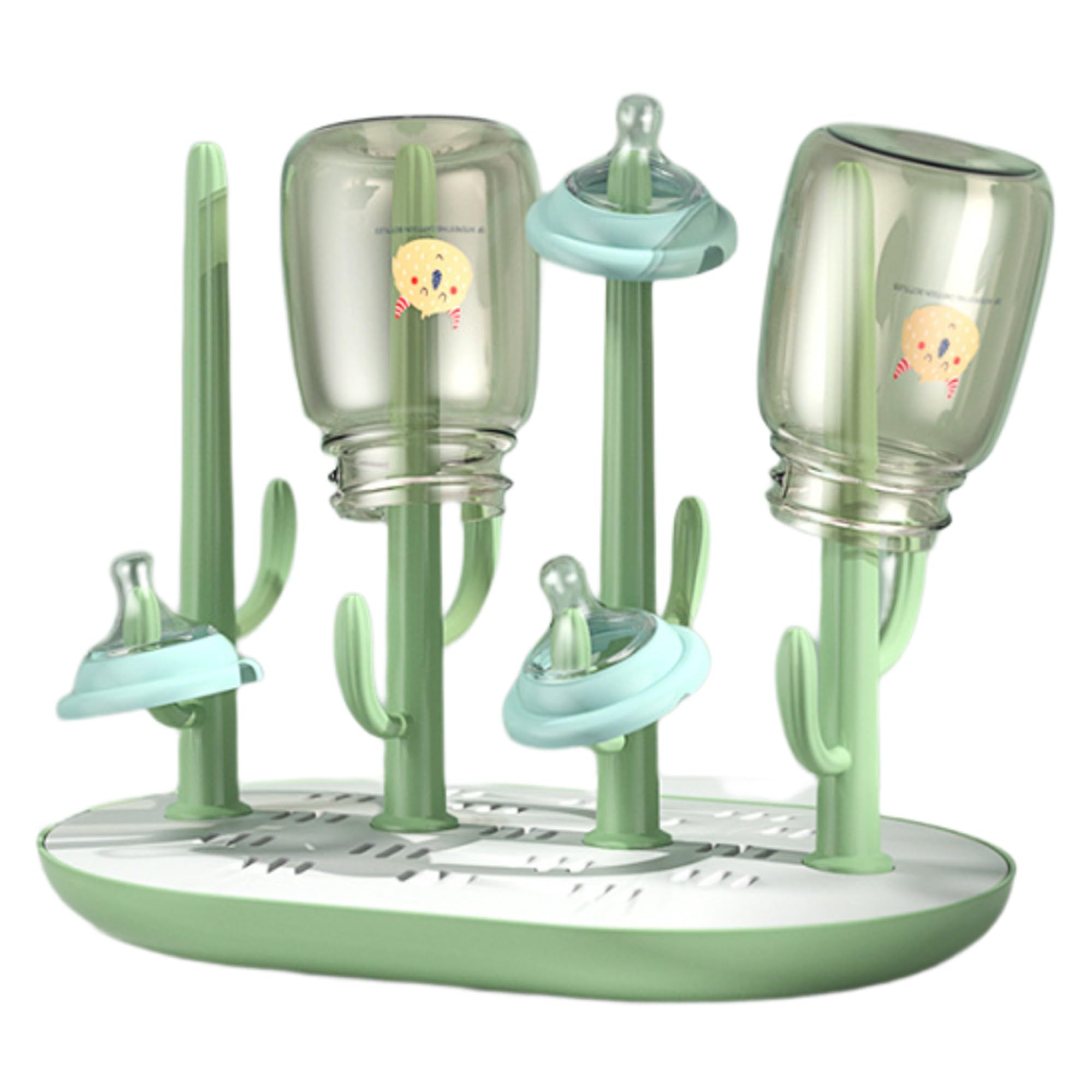 Asdays 哺乳瓶ラック グリーンの商品画像