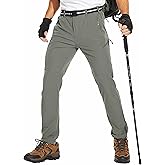 NATUVENIX Hiking Pants Men Lightweight Mens Travel Pants Stretchy Work Pants for Men Quick Dry Fishing Pants Outdoor