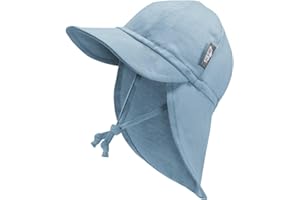 Jan & Jul Neck Flap Sun-Hat for Baby Boys Girls, Tie with Strings