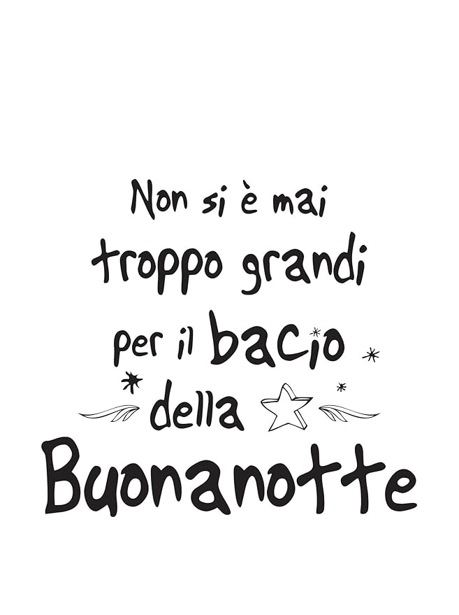 Non Si E Mai Troppo Grandi Per Il Bacio Della