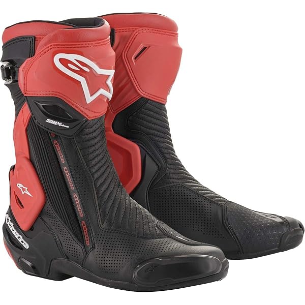 Amazon.com: Alpinestars SMX Plus V2 Vented Motorcycle Boots, CE