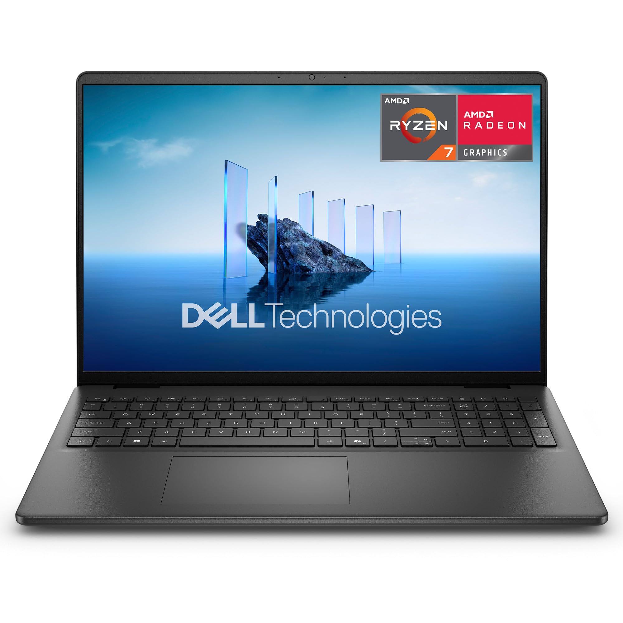 Dell 16 Laptop DC16255, AMD Ryzen 7 250 Processor, Windows 11 Home