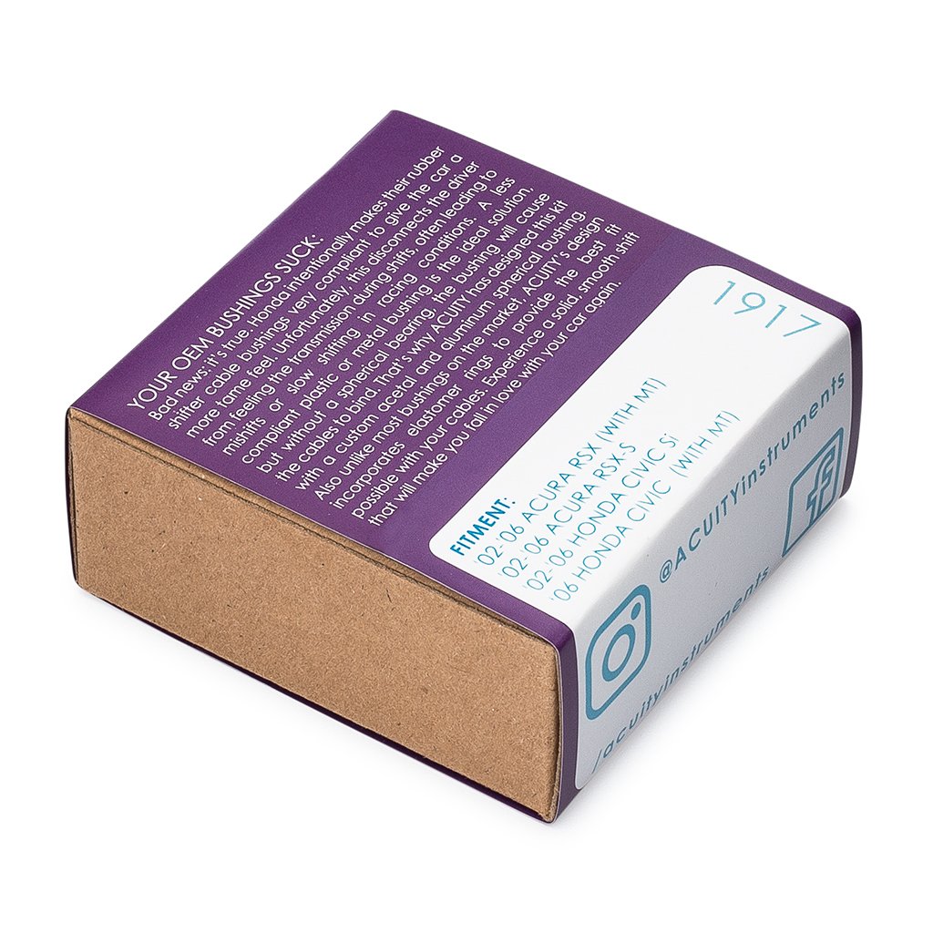 ACUITY Shift Linkage Bushing Upgrade. Compatible With 20022006 Honda