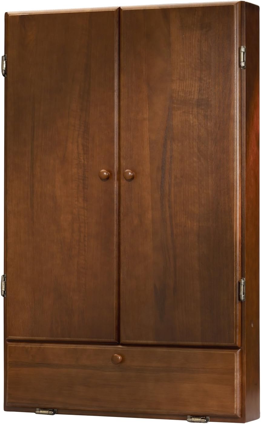 Viper Game Room Mahogany Finish Dartboard Cabinet