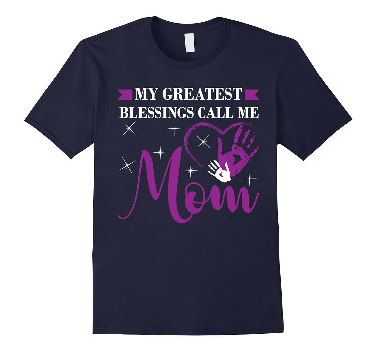 My greatest blessings call me mom awesome t shirt-Rose