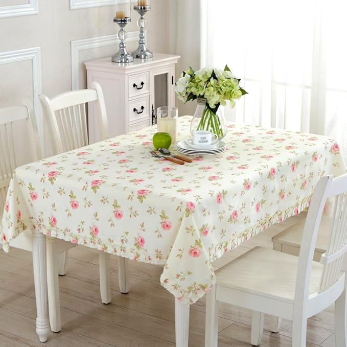 Tablecloth/[fresh],[rural],desk tablecloth/table cloth/circles,tea