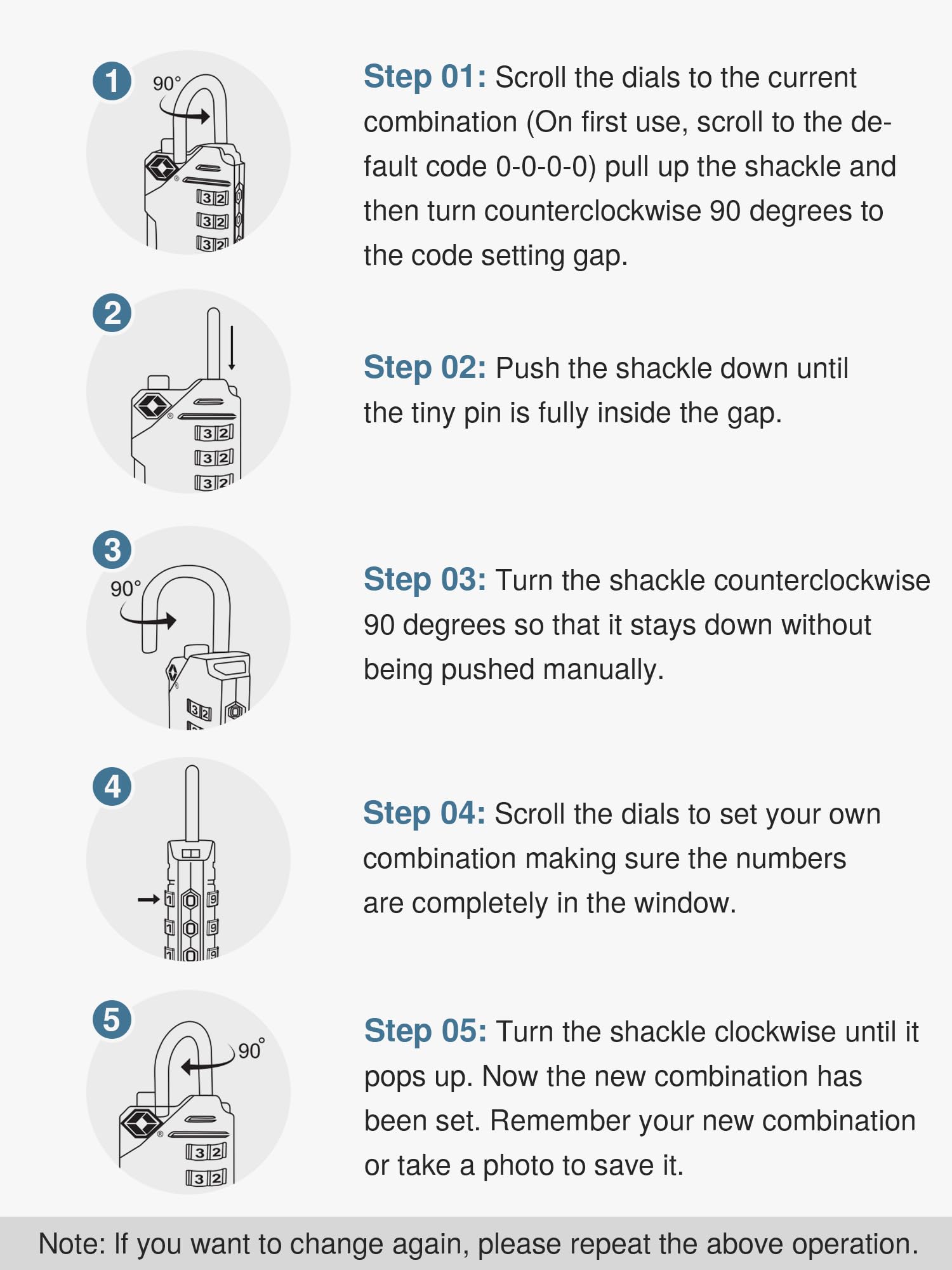 Puroma TSA Approved Travel Luggage Locks, 2 Pack Black 4 Digit Resettable Combination Code Lock with Zinc Alloy Body for Suitcase, Backpack, Laptop Bag, Gym Locker, Toolbox
