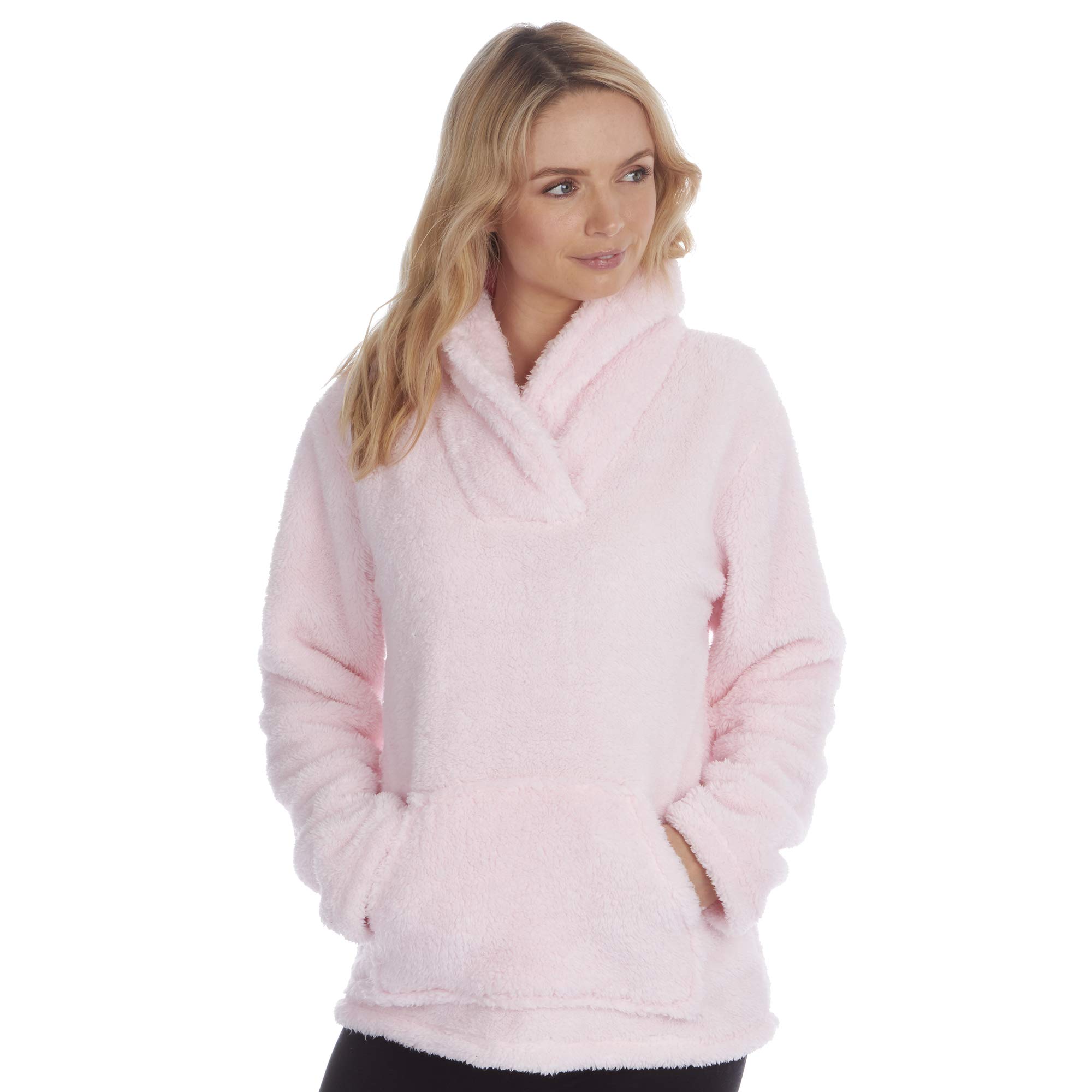 Snuggle Fleece Pyjama Top Lounge Jumper 