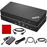 Dune 4k Docking Station Lenovo ThinkPad Thunderbolt 4 40B00135US, Con HDMI E 2 Cavi DP Docking Station Thunderbolt 4 Lenovo - Foto 2