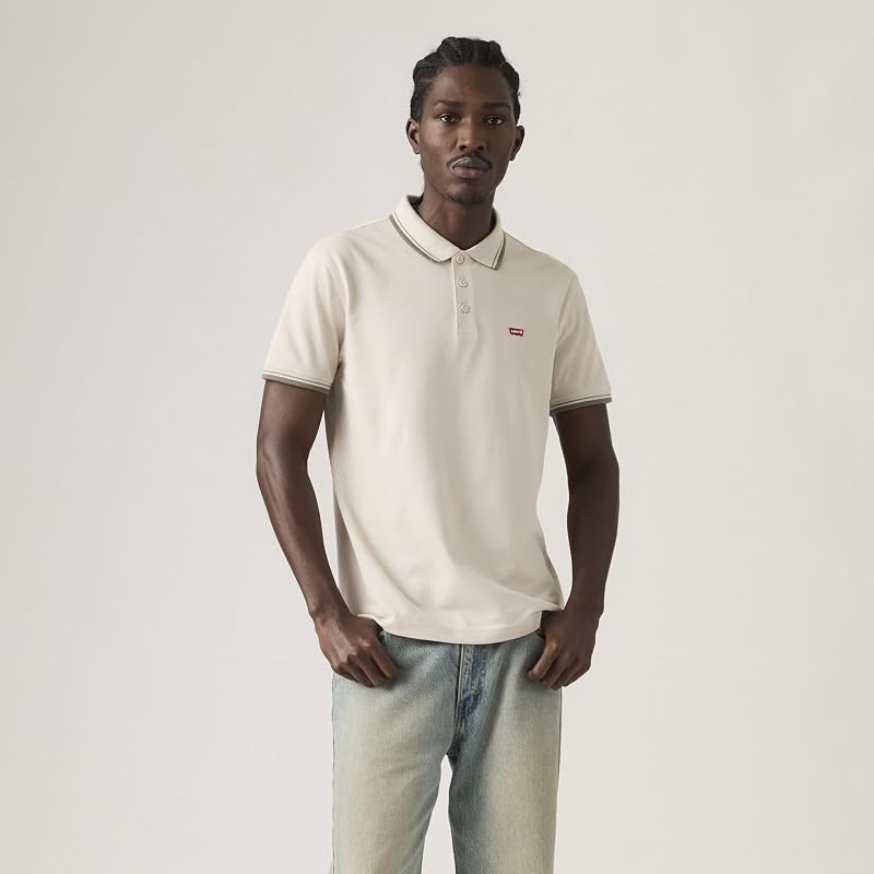 Levis Hm Polo Faixa de Madeira Inclinada Mulled