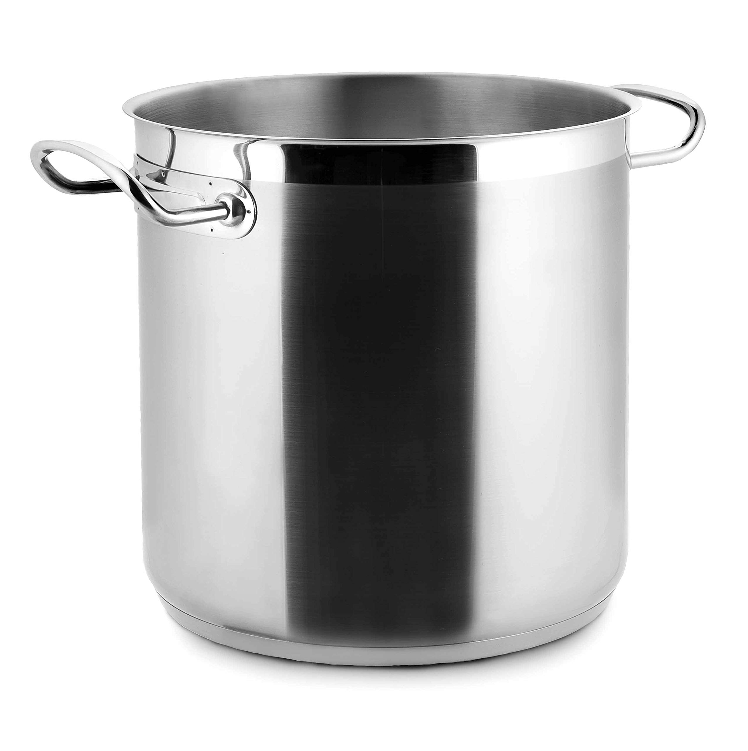 Lacor 57140 Eco-Chef Stock Pot without Lid, 40 cm, Silver