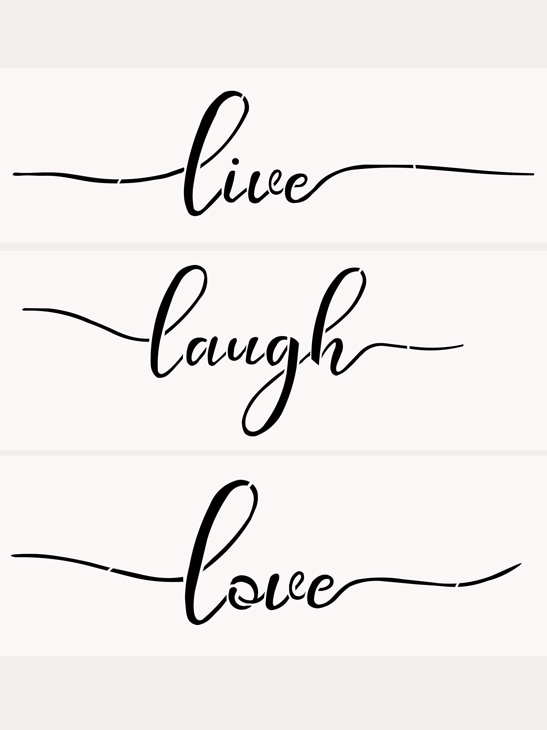 Live Laugh Love Stencils