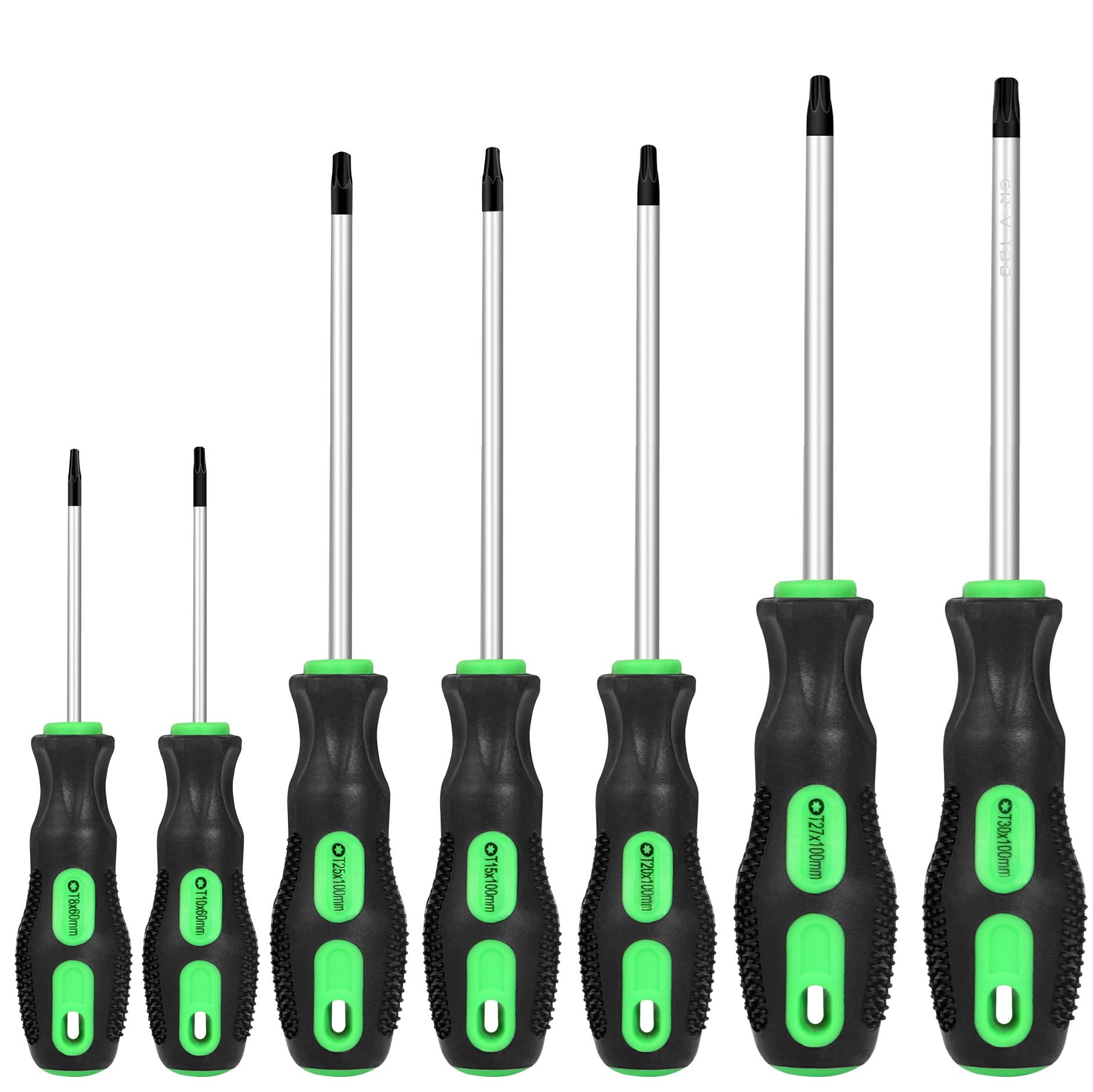 GURADESIGN 7-Piece Magnetic Torx Screwdrivers Set, Magnetic Torx Driver Star Screwdrivers Set