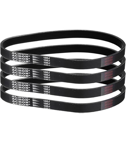 Correa Trapezoidal De Caucho PJ522 (522 Mm, 8 Nervios) - Para Cintas Transportadoras Y Transmisión