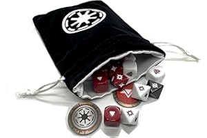 BOOTUS Prequel Inspired Dice Bag (Black, Galactic Republic)