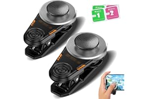 Evarisy Smartphone Controller Joystick, Mobile Joystick for Iphone, Phone Joystick for Game, Universal Game Joystick Touch Screen Controller, Smooth Operation Without Delay (A-2)