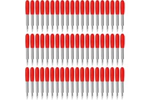 AUNKZL 60 Pcs Replacement Blades Compatibility with Explore Air One/Air/Air 2/ Air 3 / Maker/Maker 3 Expression Vinyl Cutting Machines 45 Degree Standard Blades