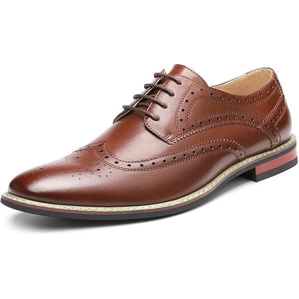 Amazon.com | Nunn Bush Men's Centro Flex Wingtip Oxford with