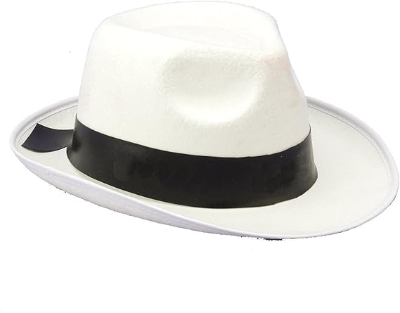 White gangster hat Clearance
