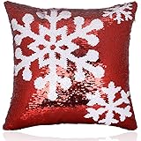 christmas sequin pillow