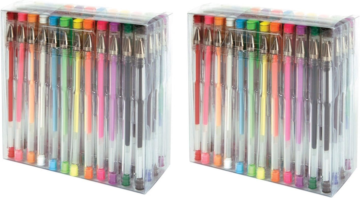 Fiskars Gel Pen Set, 48-piece - Multiple Colors 2-Pack